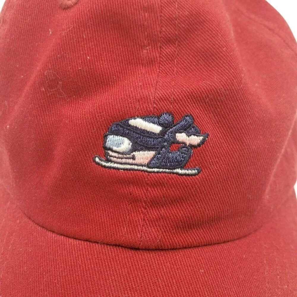 Vineyard‎ Vines Ski Whale Hat Baseball Cap Adjustable Red Kids